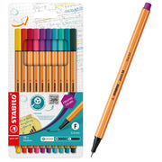 STABILO Point 88 · Premium Fineliner · 10er Set · Sonderfarben